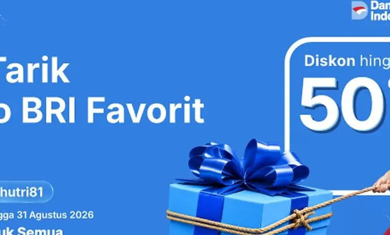 Tiket XXI Rp17 Ribu hingga Penerbangan Hemat, Ini 13 Promo BRI Sambut HUT RI