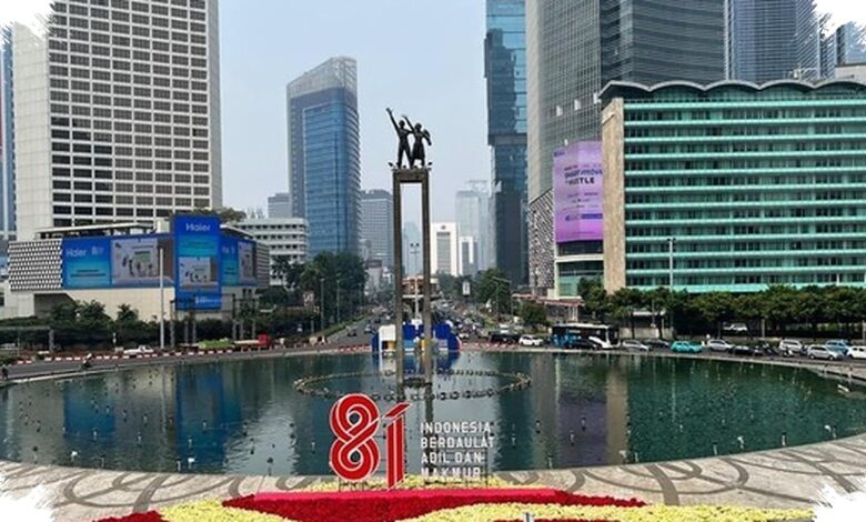Monas sampai Bundaran HI Disulap Jadi Panggung Kemerdekaan, Ada Drone dan Video Mapping 360 Derajat