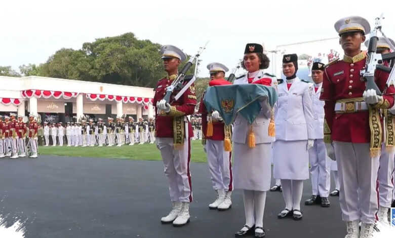 Dari Jayapura hingga Taliwang, Pelajar Pilihan Mengawal Merah Putih di Istana