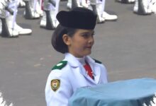 Dari 38 Provinsi ke Istana, Celine Pontianak Masuk Barisan Inti Pengibar Bendera