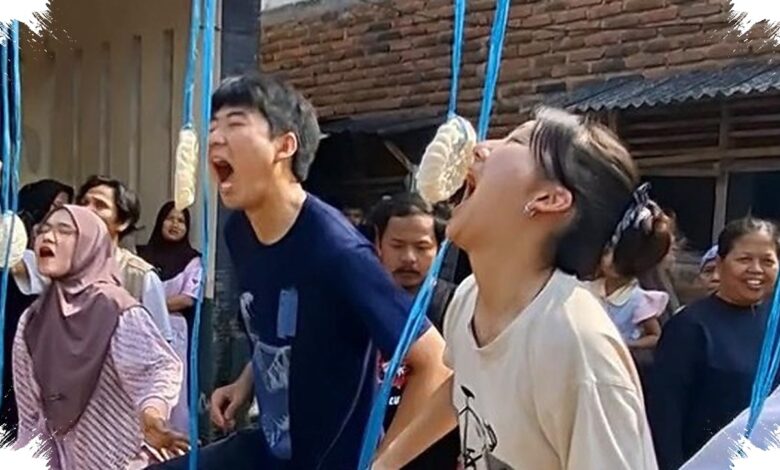 Bukan Sekadar Tamu, 20 Pelajar Jepang Membaur dalam Lomba Rakyat di Serang