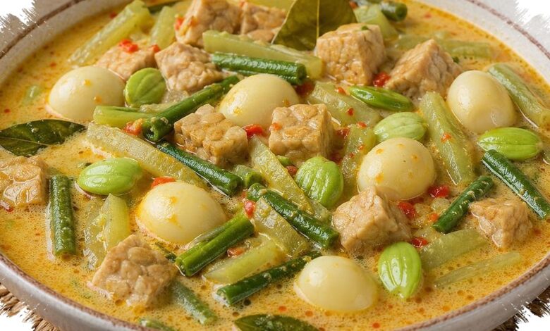 20 Telur Puyuh dalam Lodeh Gurih, Isian Sederhana yang Membuat Nasi Lebih Cepat Habis